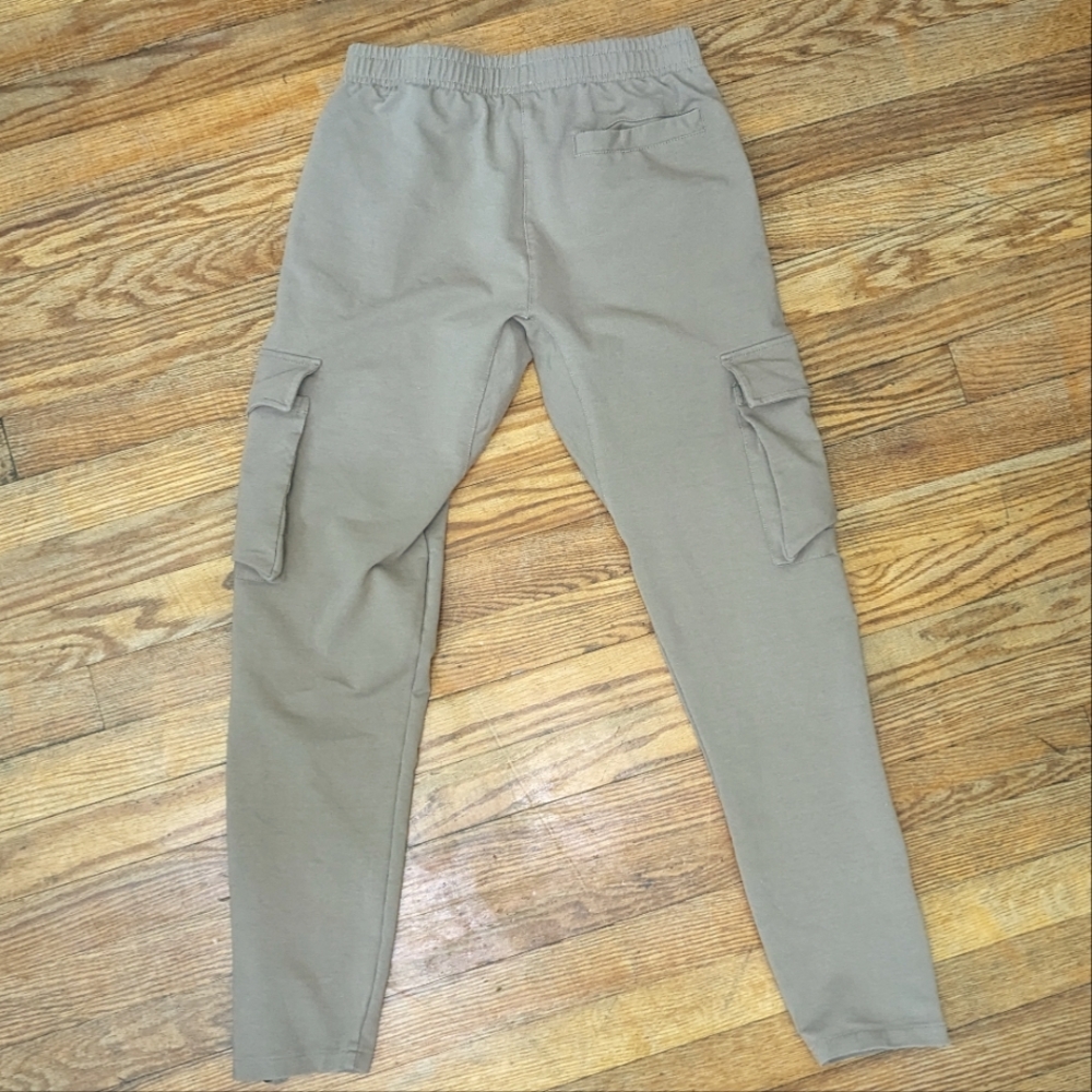BK Athletic Lounge Pants Sz Small Tan